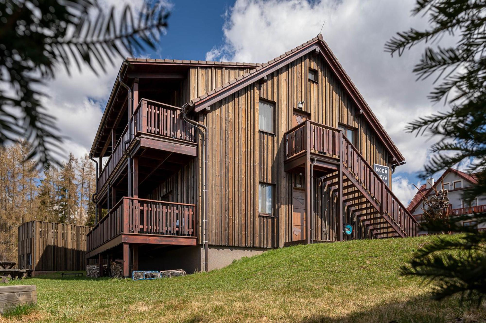 Apartmány Modřínová Archa Vaclavov u Bruntalu Exterior foto